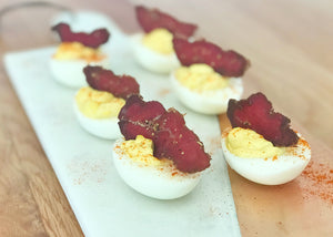 Biltong Deviled Eggs Recipe