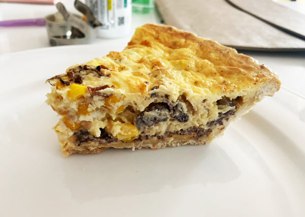 Biltong Corn Quiche