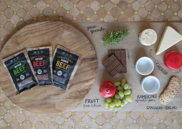 Biltong & Droewors Charcuterie Board