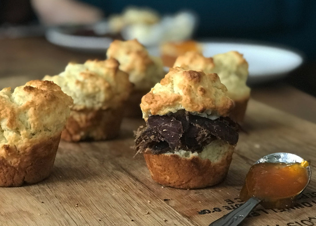 Biltong Cheese Scones Recipe