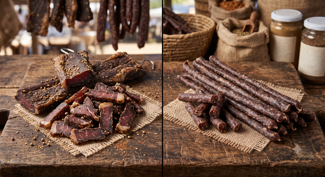 Comparative Biltong vs Droëwors: What's the Difference?
