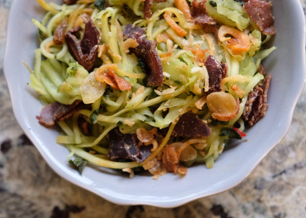 Vietnamese Green Papaya and Biltong Salad
