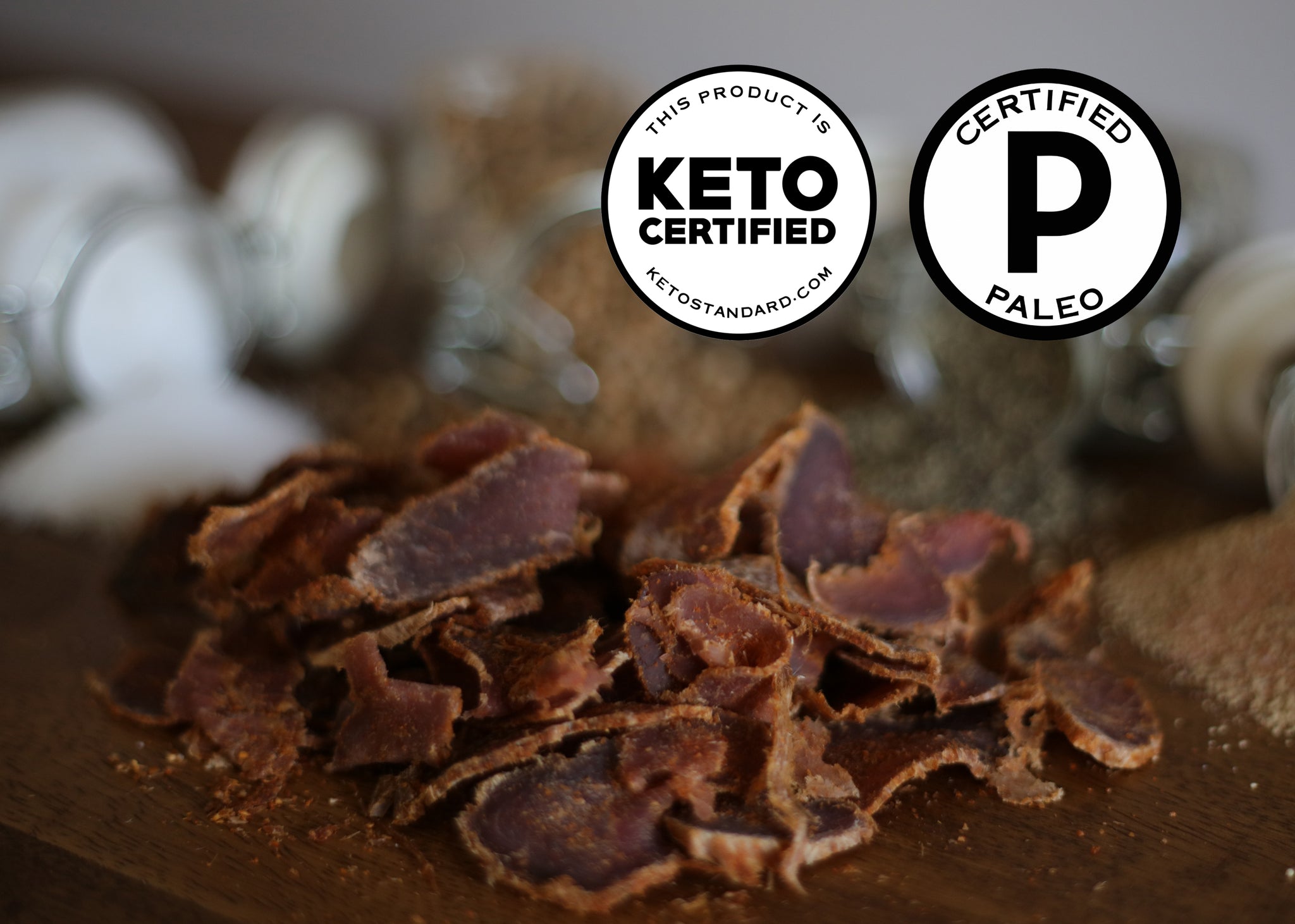 Paleo Certified & Keto Certified Beef Snacks