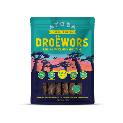 Garlic & Herb Droewors 2 oz or 4 oz