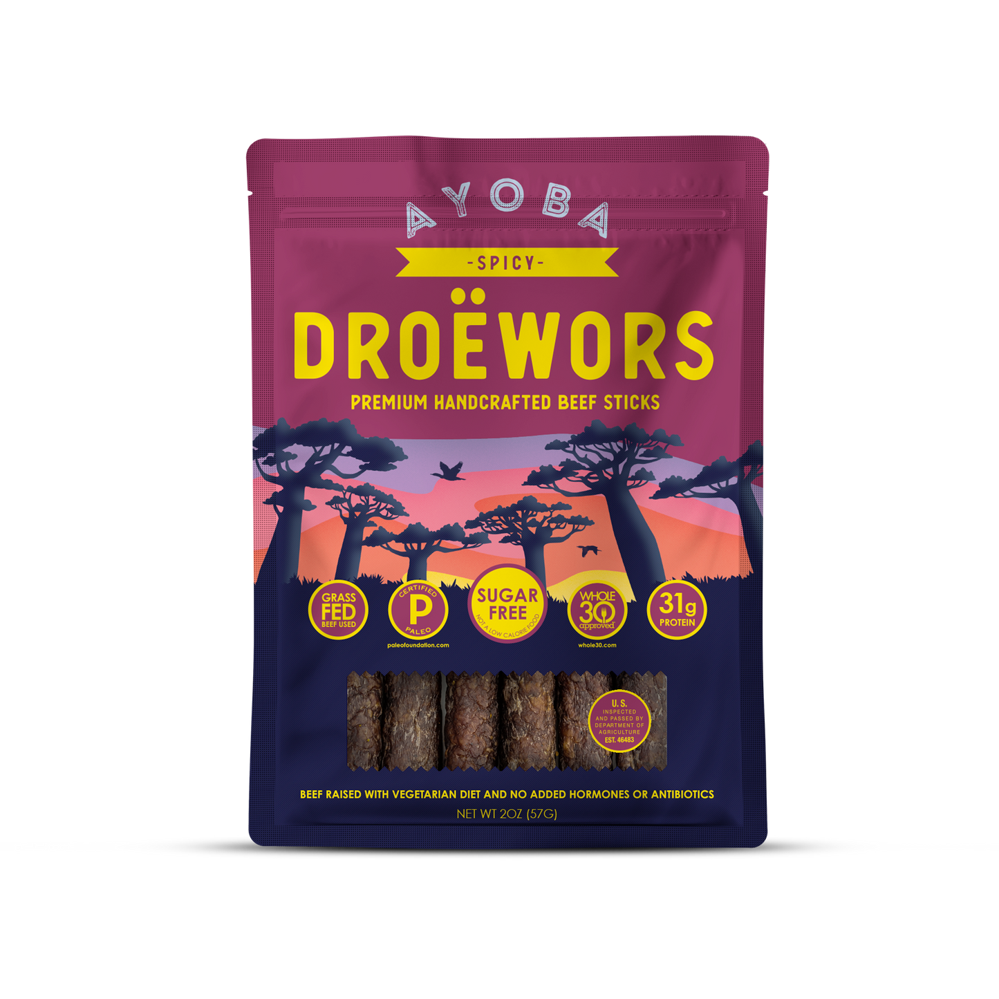 Spicy Droewors