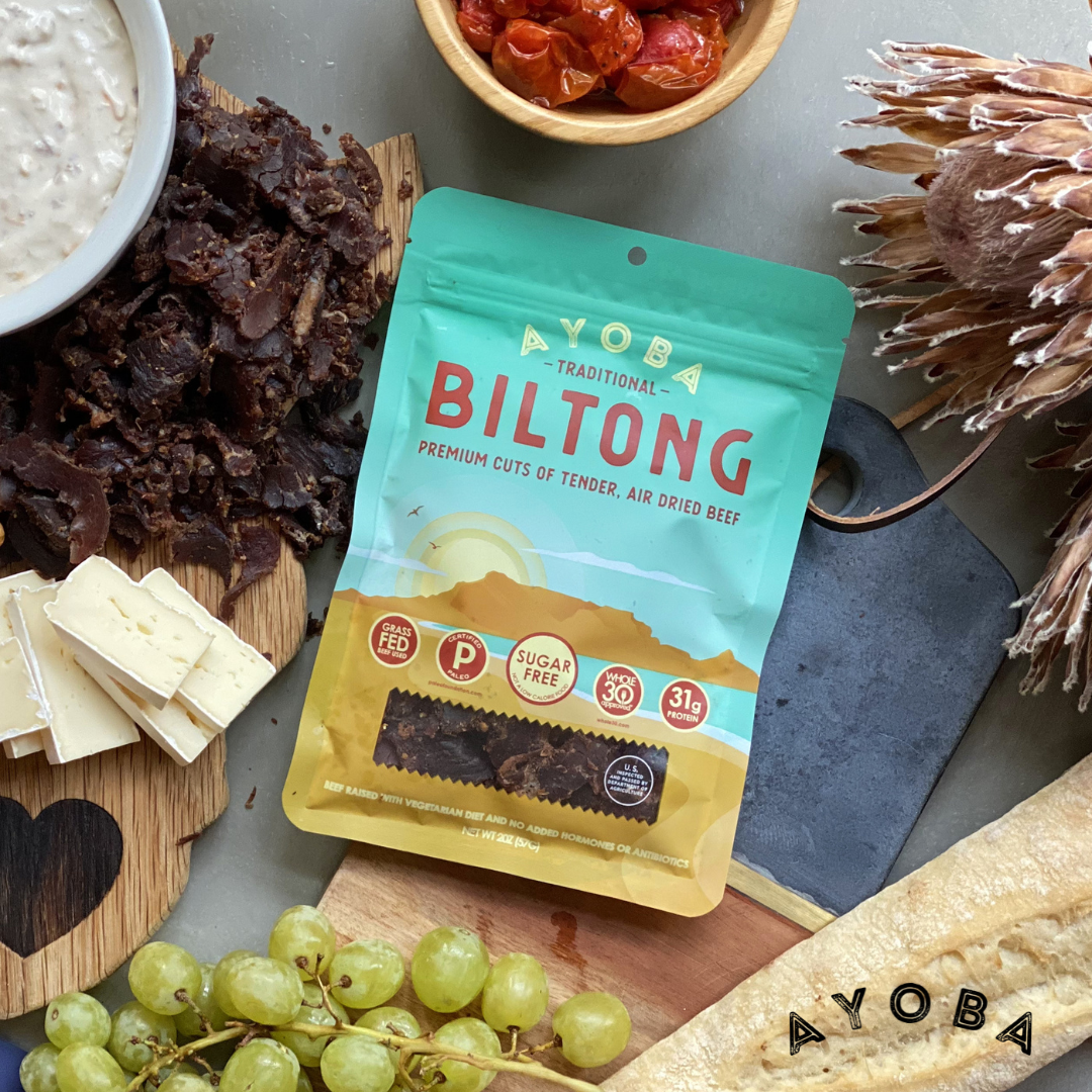 2oz Biltong Keto Snack Cases of 8