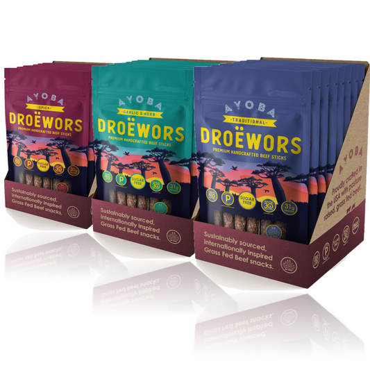 Droewors Meat Snack Cases of 8