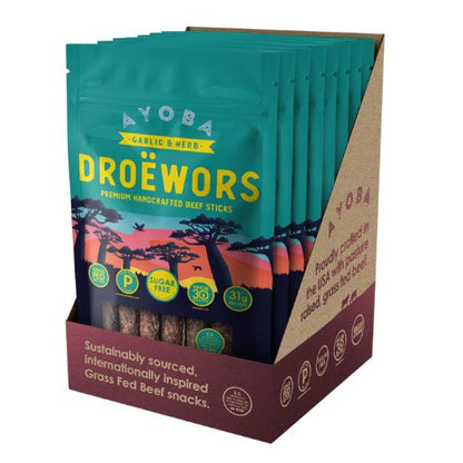 Droewors Case of 8 (2 oz Each)