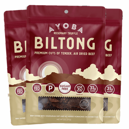 Grass Fed Biltong 4oz (Pack of 3)