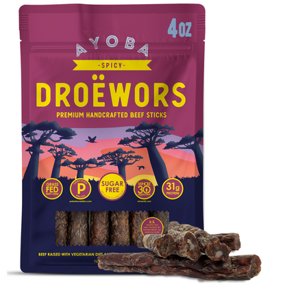 Spicy Droewors 2 oz or 4 oz