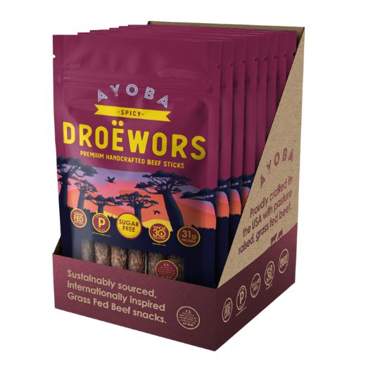 Droewors Meat Snack Cases of 8