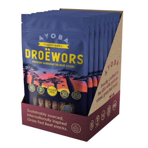 Droewors Meat Snack Cases of 8