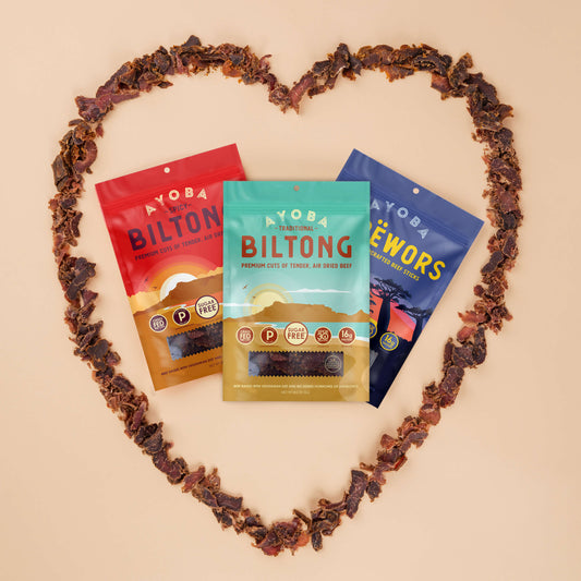 Ayoba Valentine's Day Gift Beef Snack Bundle For Men
